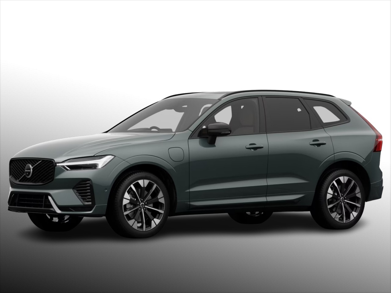 Volvo XC60 T6 350bhp AWD Plus Dark - (Forest Lake Metallic / Dark Tinted Windows / Sunroof)