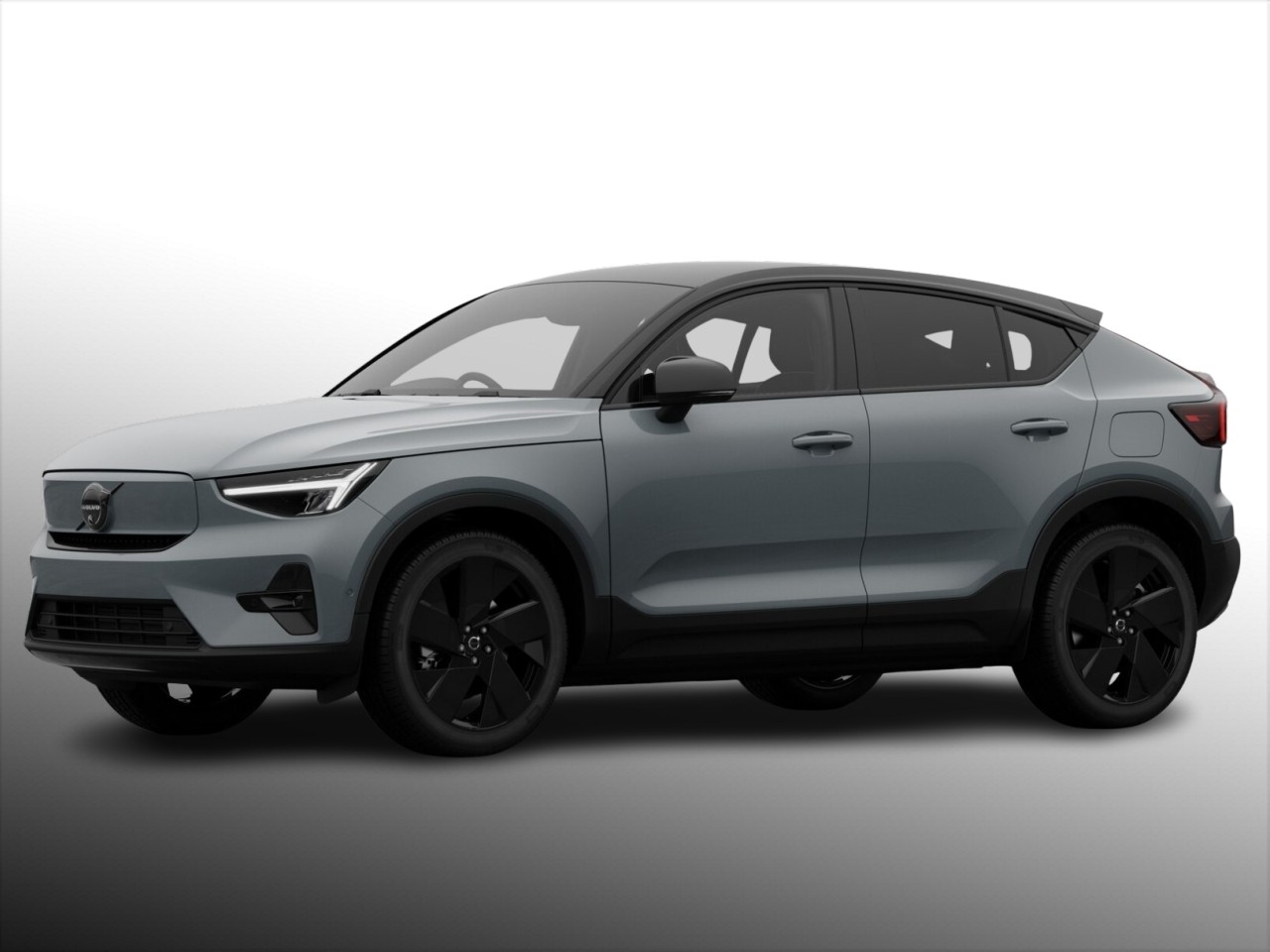 Volvo EC40 82 kWh Extended Range Plus Black Edition - Vapour Grey Metallic