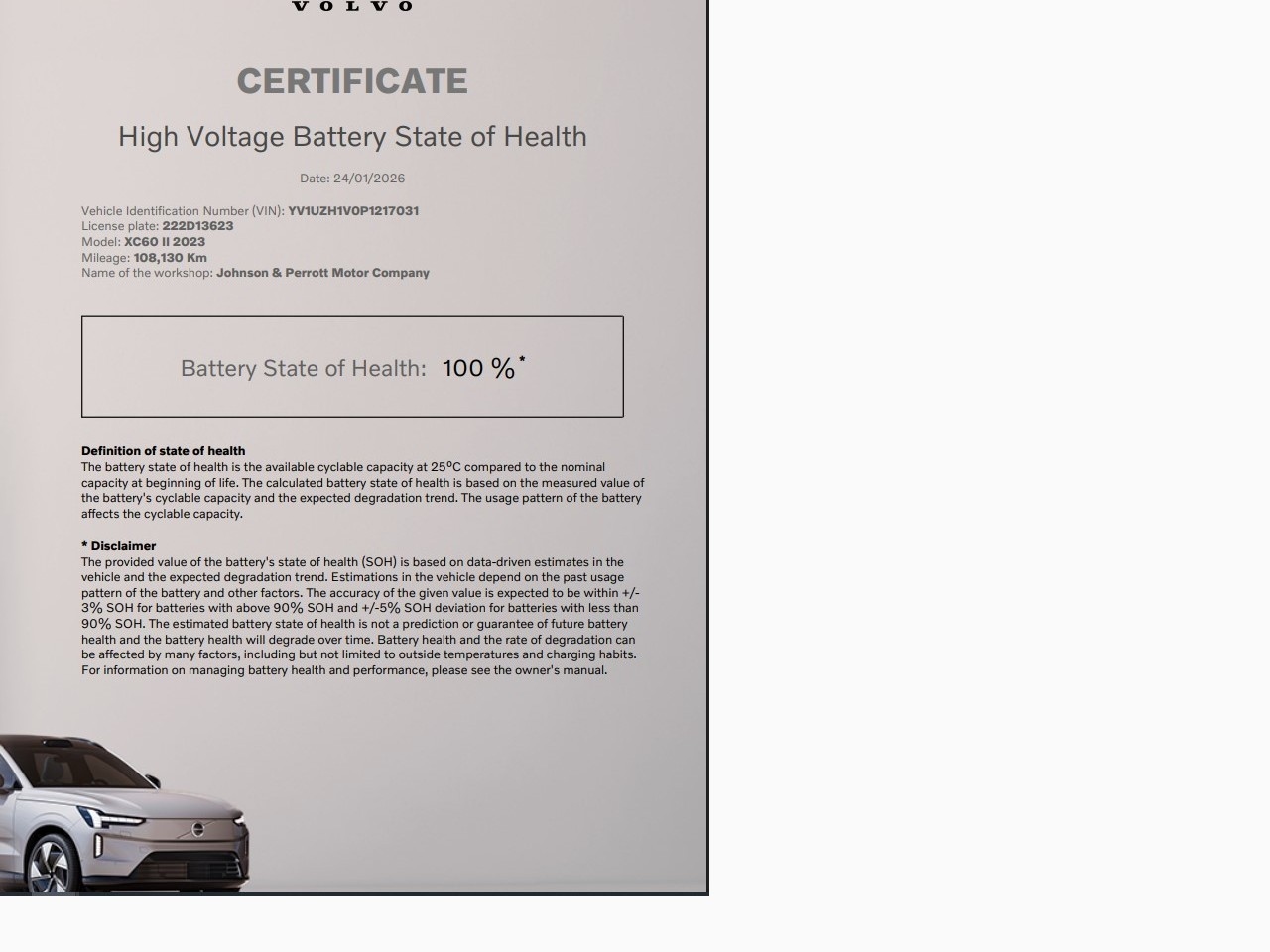 Volvo XC60 T6 350hp AWD PHEV Plus Dark (Two Year Volvo Selekt Warranty + Two Years Servicing)